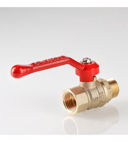 Кран шаровой  1/2" вн.-нар. длинная рукоятка  (PN40) VALTEC СТАНДАРТ