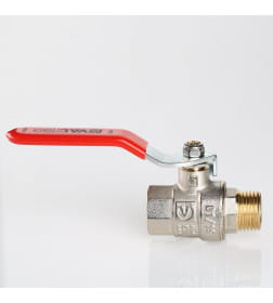 Кран шаровой  1 1/2" вн.-нар. стальная рукоятка VALTEC BASE