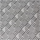 Коврик напольный ПВХ Геометрия черная  0.65х12м.