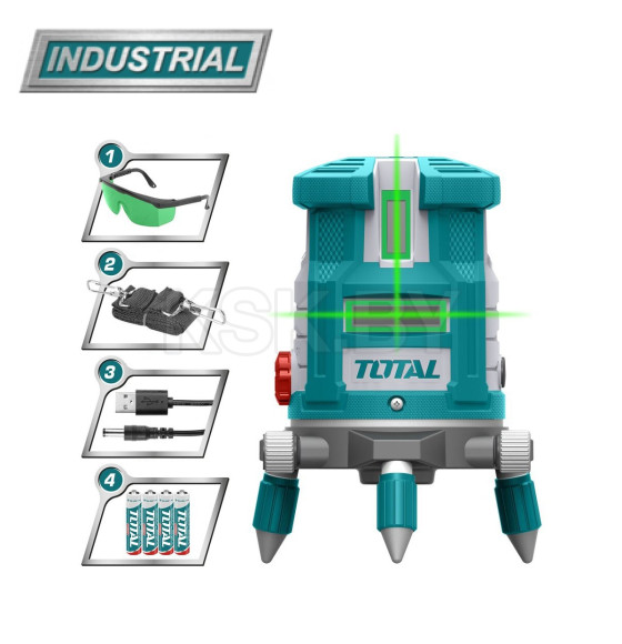 Уровень лазерный TOTAL TLL305205 (TLL305205) 