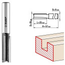 Фреза пазовая прямая ЗУБР 10x25мм. хвостовик 8мм.  (28780-10-25) 