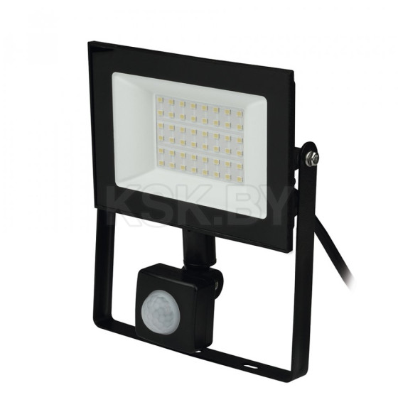 Прожектор светодиодный 50W 6500K с датчиком движения IP54 Uniel (UL-00007126) 
