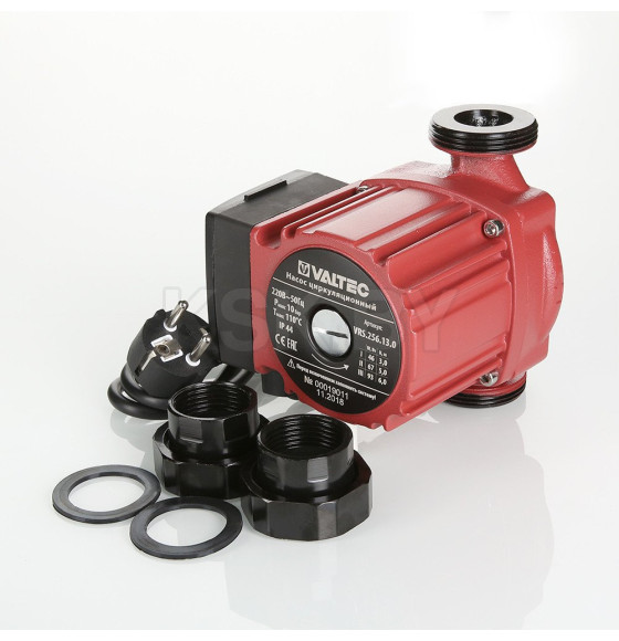 Насос цирк. VALTEC RS 25/6-130 с гайками (VRS.256.13.0) 