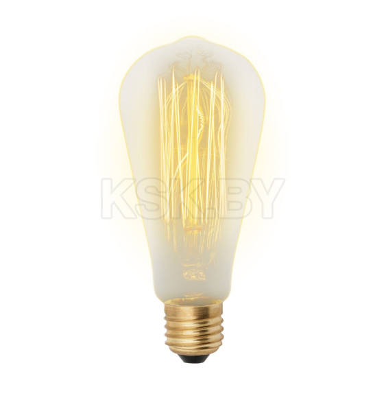 Лампа накаливания 60W 230V E27 IL-V-ST64-60-GOLDEN-E27 VW02 Vintage Uniel (UL-00000482) 