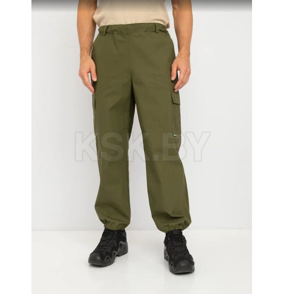 Брюки летние HUNTSMAN Антигнус Хаки 44-46/170 ткань Палатка