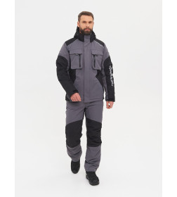 Костюм деми HUNTSMAN Торнадо -15°C Серый ткань Breathable 56-58/170-176