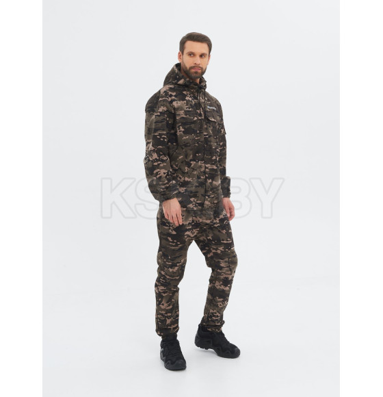 Костюм летний HUNTSMAN Стрелок Черный мультикам 44-46/182-188 ткань Сорочка Смесовая