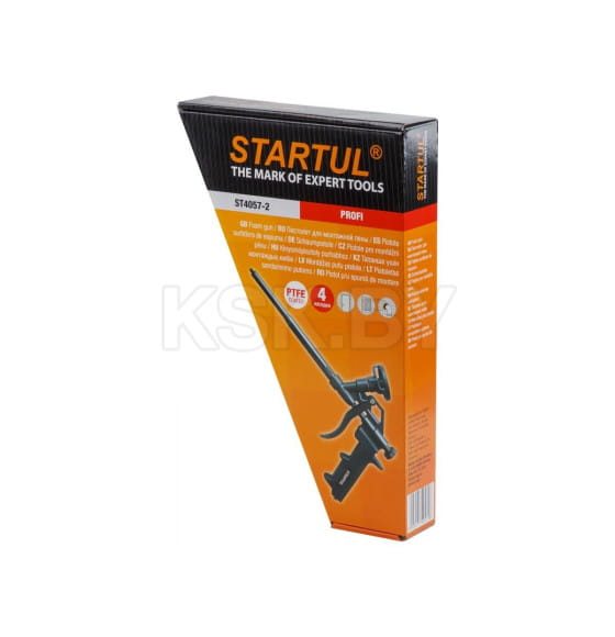 Пистолет для монт. пены Тефлоновый STARTUL PROFI ST4057-2 (ST4057-2) 