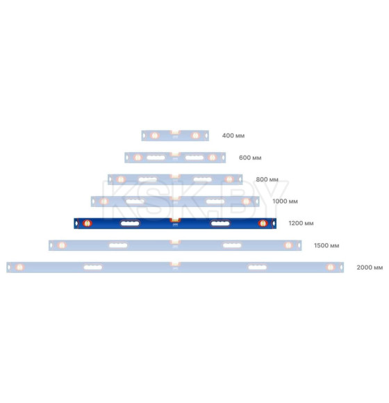 Уровень 1200 мм EXPERT Синий STARTUL (SE3550-120) 