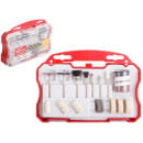 Набор аксессуаров для гравера WORTEX 20 предметов в боксе (чистка/полировка) (MGK020P11511) 