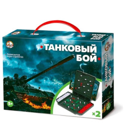 Игра настольная "Танковый бой" (мини) Десятое Королевство 2154