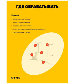 Порошок от тараканов GEKTOR, 110г