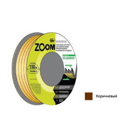 Уплотнитель дверной коричневый "E"   ZOOM