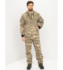 Костюм летний HUNTSMAN Антигнус 128/2 (св. пиксель) тк Смесовая (Сорочка) 60-62/170-176