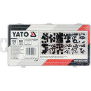 Набор винтов устан. с плоским концом 160пр. YATO (YT-06777) 