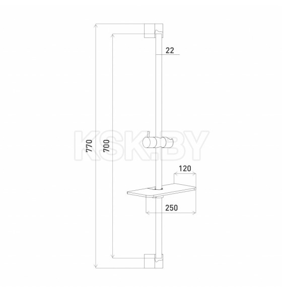 Душевая стойка Gross Aqua Space GA288 (GA288) 