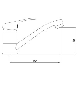 Смеситель для умывальника Gross Aqua Base, 3210258С-G0109      