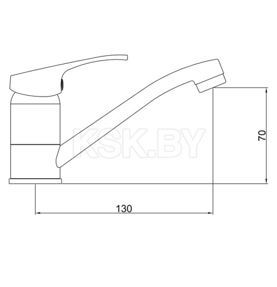 Смеситель для умывальника Gross Aqua Base, 3210258С-G0109       (3210258С-G0109) 