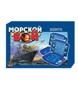 Игра настольная "Морской бой 1" Десятое Королевство 992