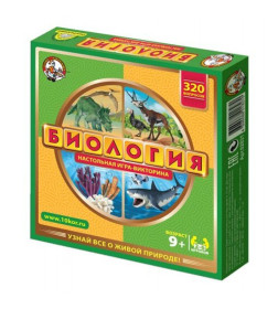 Игра настольная "Викторина Биология" Десятое Королевство 2831