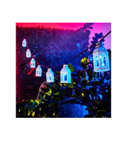 Каскад Керосиновая Лампа LED 5 м с выносной солнечной панелью 2м IP65 LAMPER