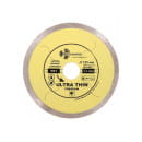 Диск алмазный Trio-diamond 125 Сплошной Ультратонкий 125*8*22.23 Толщина реж. кромки 1.3 mm (UTW502) 
