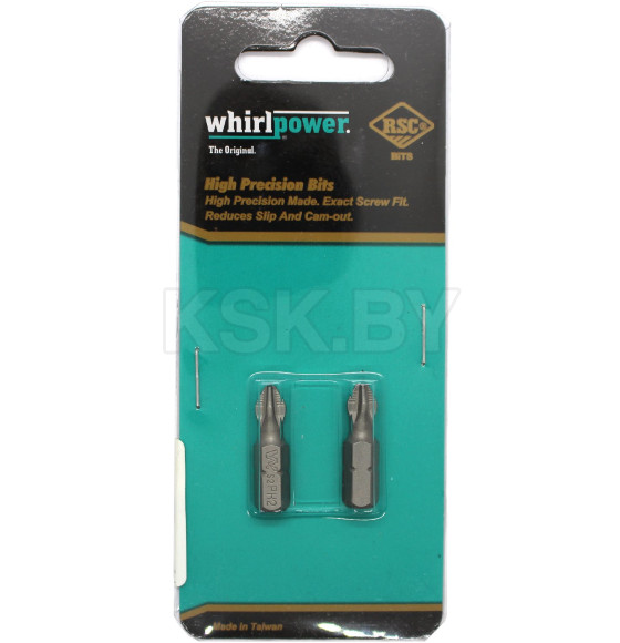 Бита PH2х25мм. WhirlPower (2шт)  (38LM130002) 