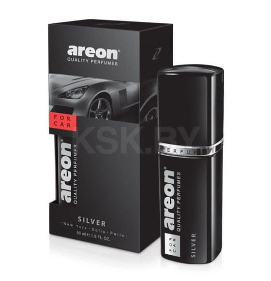 Ароматизатор воздуха Areon Perfume spray Silver жид.осн 50мл. (ARE-AP01) 