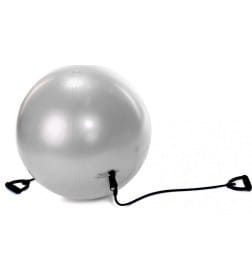 Мяч для фитнеса «ФИТБОЛ-65 с эспандерами»