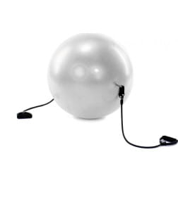 Мяч для фитнеса «ФИТБОЛ-65 с эспандерами»