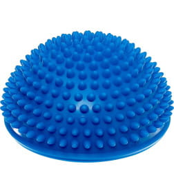 Полусфера балансировочная массажная, синяя