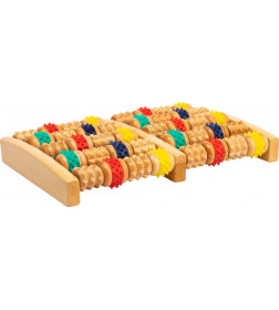 Массажер Bradex деревянный с резиновыми роликами