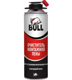 Очиститель монтажной пены Bull