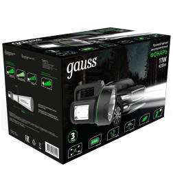 Фонарь прожекторный GFL602 11W 400lm Li-ion 4800mAh LED Gauss