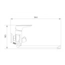 Смеситель для ванны Voda Flow, FL 31 (FL 31) 