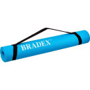 Коврик для йоги и фитнеса Bradex SF 0693, 173*61*0,3 см, бирюзовый с переноской (SF 0693) 