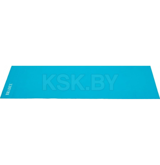Коврик для йоги и фитнеса Bradex SF 0693, 173*61*0,3 см, бирюзовый с переноской (SF 0693) 