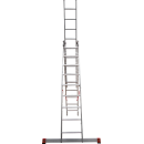 Лестница 3х 9 трехсекционная алюминиевая профессиональная, серия NV323 Новая высота (3230309) 