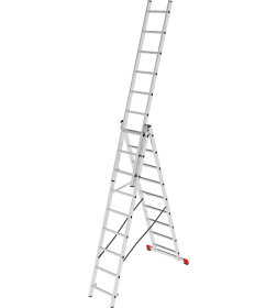 Лестница 3х 9 трехсекционная алюминиевая, серия NV223 Новая высота