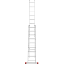 Лестница 3х 9 трехсекционная алюминиевая, серия NV223 Новая высота (2230309) 