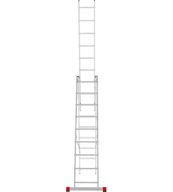 Лестница 3х 9 трехсекционная алюминиевая, серия NV223 Новая высота