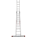 Лестница 3х10 трехсекционная алюминиевая профессиональная, серия NV323 Новая высота (3230310) 