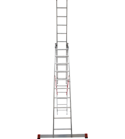 Лестница 3х10 трехсекционная алюминиевая профессиональная, серия NV323 Новая высота