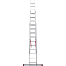 Лестница 3х10 трехсекционная алюминиевая профессиональная, серия NV323 Новая высота (3230310) 