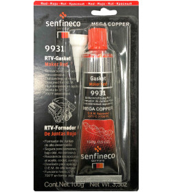 Герметик силиконовый красный Senfineco RTV Silicone Gasket Maker Red 100 гр