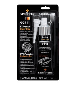 Герметик силиконовый серый Senfineco RTV Silicone Gasket Marker Grey 100 гр