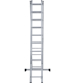 Лестница 3х10 трехсекционная алюминиевая, серия NV123 Новая высота