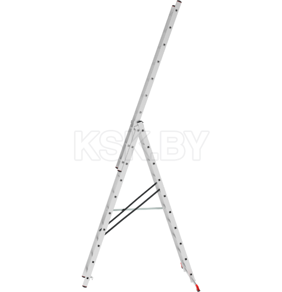 Лестница 3х10 трехсекционная алюминиевая, серия NV223 Новая высота (2230310) 