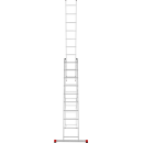 Лестница 3х10 трехсекционная алюминиевая, серия NV223 Новая высота (2230310) 