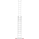 Лестница 3х11 трехсекционная алюминиевая, серия NV223 Новая высота (2230311) 